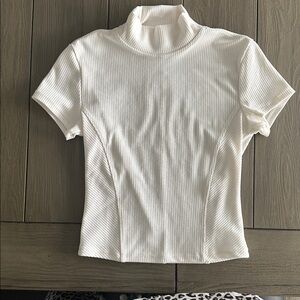 ALO Yoga Wellness, ribbed, mock neck